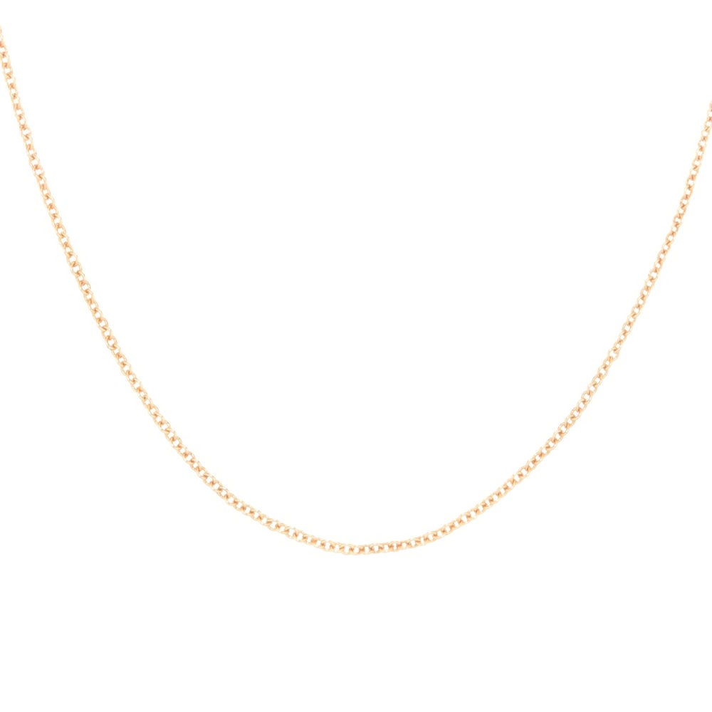 Catbird Adjustable Plain Chain - 14K yellow gold